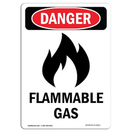 Signmission Safety Sign, OSHA Danger, 10" Height, Portrait, D-V-2011 OS-DS-D-710-V-2011